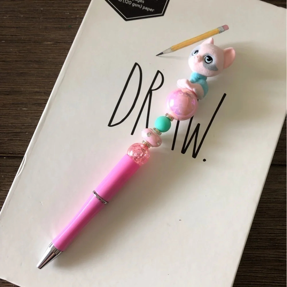 Kitty in my Pocket: Lola Sphynx Cat handmade pen